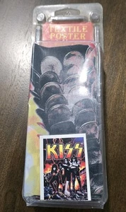 KISS tapestry, fabric poster 30x40 Gene Simmons Paul Stanley Ace Peter New - Picture 1 of 8