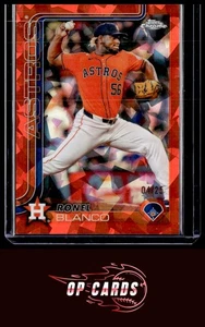 Ronel Blanco 2025 Topps Edición Cromo Zafiro #292 Naranja #/25, Envío Gratis - Imagen 1 de 2
