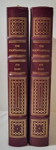 Ayn Rand The Fountainhead Hardcover Book Set Easton Press 1989 Leather Guilded - Bild 1 von 17