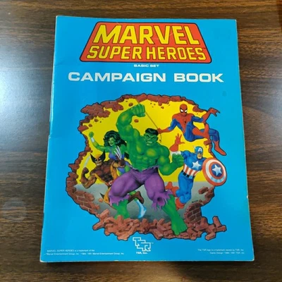 TSR Marvel Super Heroes - Basic Set (Revised Ed), Campaign Book RPG 1991 - Image 1 of 4