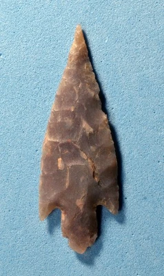 BELLA  PUNTA DI FRECCIA PREISTORICA mm 40 (Neolitico Sahara) - Imagen 1 de 4