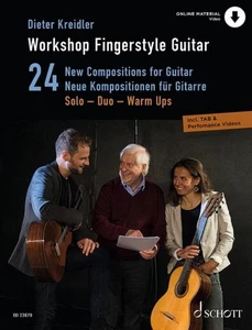 Workshop Fingerstyle Guitar: 24 neue Kompositionen für Gitarre. 1-2 Gitarre ... - Picture 1 of 1