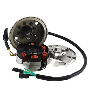 STATOR SCHWUNGRAD MAGNET KOMPLETT 6 POLIG DERBI SENDA R L X SM X DRD 50 1993-2013 - Bild 1 von 2
