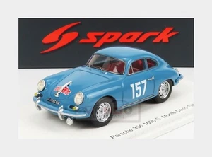 1:43 SPARK Porsche 356B 1600S #157 Rally Montecarlo 1960 Gacon Gannot S6141 - Foto 1 di 2
