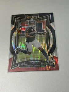 2024 Select Concourse Stefon Diggs #94 Black & Red Shock Houston Texans Football - Picture 1 of 2