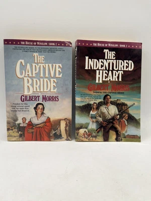 House Of Winslow By Gilbert Morris Book Lot Of (2) Paperback Book #2 And #3 VTG - Image 1 of 4