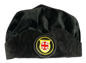Sombrero Terciopelo Orden Ecuestre del Santo Sepulcro de Jerusalén 22" - Imagen 1 de 5