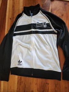 Brooklyn Nets NBA Basketball Trainingsjacke mit durchgehendem Reißverschluss Adidas Large - Bild 1 von 6