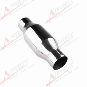 2.25"/2.5"/3" 100/200 Cell High Flow Metallic-Core Race Catalytic Converter - Picture 1 of 35