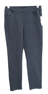 New Napa Valley Comfort Waistband Pull-On Pants Grayish Blue Dawn Women's Size 8 - Picture 1 of 12