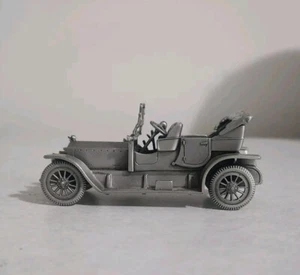 Danbury Mint Pewter Car 1909 Rolls Royce Silver Ghost Model - Picture 1 of 6