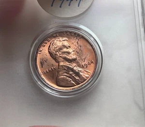 Centavo Lincoln Wheat 1944 "P" bg - Imagen 1 de 2