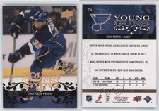 2008 Upper Deck Young Guns UD Exclusives High Gloss /10 Chris Porter Rookie RC