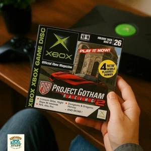 Rivista Xbox Ufficiale Gioco Disco 26 Vacanze 2003 Progetto Gotham Racing 2 - Foto 1 di 4