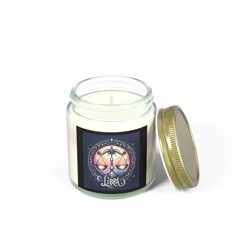 Velas perfumadas Libra, cera de albaricoque de coco (4 oz, 9 oz) Foto 1 de 1