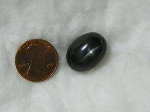 Black Star Diopside 24.30 Carats 15x20 14.80x20.21x8.94 MM Oval Cab - Picture 1 of 2
