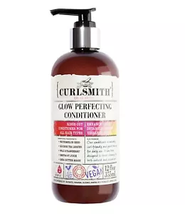 CURLSMITH - Glow Perfecting Conditioner - Light Vegan All Hair 12 Oz Pump - Picture 1 of 1
