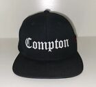 SSUR Plus Compton Snapback Cap Streetwear Eazy E NWA Gotycka czcionka Haftowana