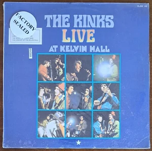 SPAIN! SEALED!!! 1967 THE KINKS "Live at Kelvin Hall" MINT VINYL & EX++ SLEEVE! - Picture 1 of 7
