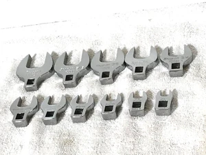 Snap On Open-End 1” to 3/8” Crowfoot [ 11Pc. ] Wrenches # FCO12 - 32 +++ NOS - Picture 1 of 6