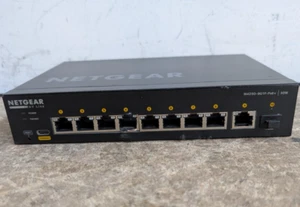 Netgear AV Line M4250-9G1F-PoE+ Managed Switch GSM4210PD 8x1G POE+ 110W *READ* - Picture 1 of 8