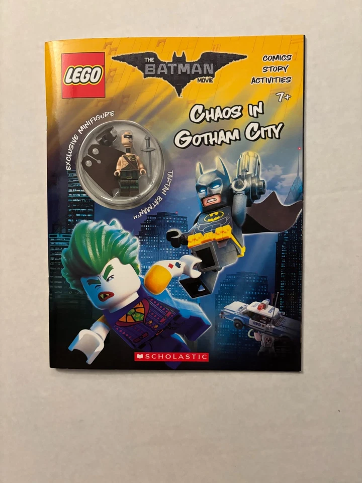 Lego Batman Movie Activity Book Chaos in Gotham City Tartan Exclusive figure - Image 1 of 1