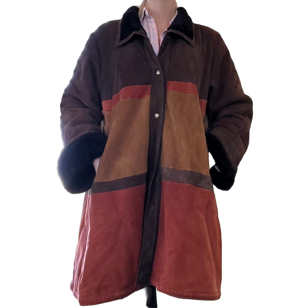 Shearling 1980s Vintage Coats, Jackets & Vests for Women for Shearling 1980s Vintage Coats, Jackets & Vests for Women for