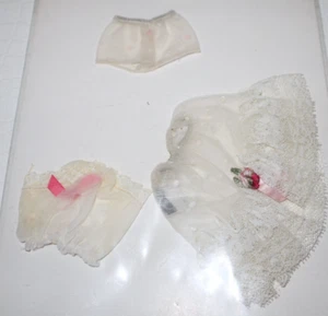 Vintage Barbie Ruffles Rose & Bow Petticoat /Panties Lingerie ~ FREE SHIP - Picture 1 of 7