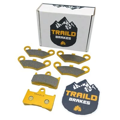 CF Moto CFORCE 400-800 X5 X6 X8 07-17 Ceramic Brake Pad Set Front & Rear - Imagem 1 de 4