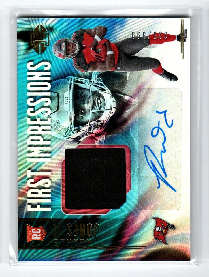 2018 Panini Illusions #135 Ronald Jones II JSY AU RC /399 - Image 1 of 1