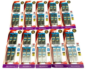 Recarga de plomo lápiz de alto polímero Pentel 0,7 mm mediano 120 piezas (paquete de 10/1200 piezas) - Imagen 1 de 4