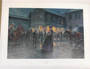 Mort Künstler – The Palace Bar – Signed & Numbered #3777/4000 – Civil War - MINT - Picture 1 of 6