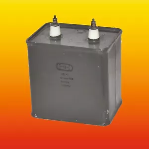8 uF 2 kV 5% PAPEL PULSO RUSO DE ALTO VOLTAJE EN CONDENSADOR PIO ACEITE KBG-P КБГ-П - Imagen 1 de 2