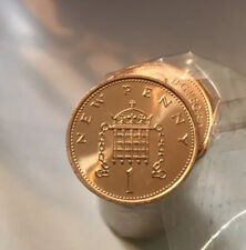 Uncirculated Penny. 1971 Decimal One Pence. Straight from mint roll.
