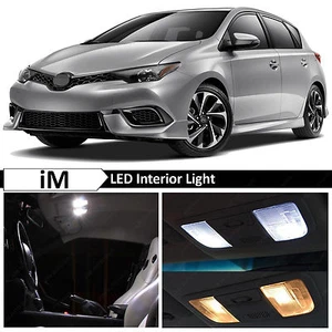 Kit de 10 unidades de equipamiento de luces LED interiores blancas para Toyota Corolla iM 2016-2017 - Imagen 1 de 10