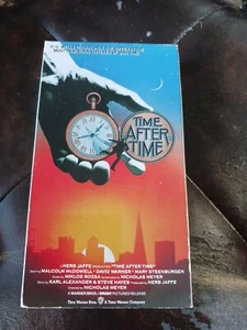 Time After Time (VHS, 1990) Malcolm McDowell, Mary Steenburgen,EX, TESTED - Picture 1 of 9