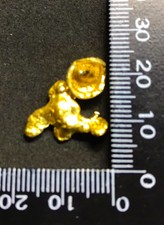 4,45g- 24K Yellow Gold Casting Grain,Investment, Gold Shot 99,99%Au