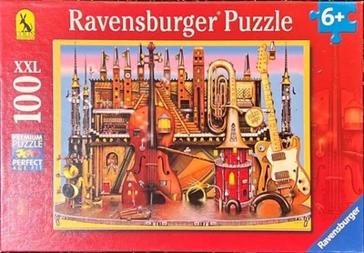 *RARE(2014) Ravensburger Puzzle “Music Castle” 100pc By Colin Thompson *COMPLETE - Image 1 of 4