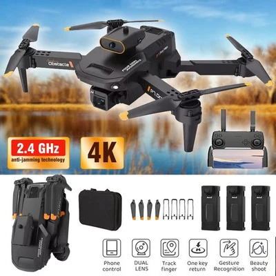 Mini 8K Drohne Dual Kamera FPV Selfie Drone RC Quadrocopter für Anfänger Kinder - Bild 1 von 4