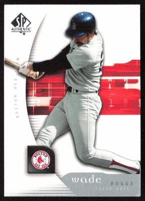 2005 Sp Authentic Wade Boggs #98 Boston Red Sox - Image 1 of 2