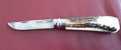 Opinel Taschenmesser No. 8 Hirschhorngriff - Bild 1 von 4