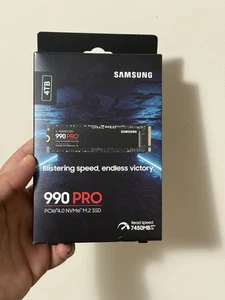 Samsung 990 Pro - 4 To - Pcie 4.0 M.2 2280 - SSD interne - Neuf - Photo 1/5