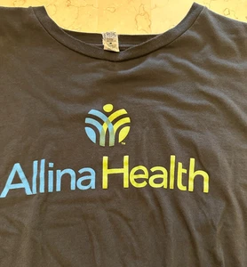 Allina Health Grau Tee Kurzarm T-Shirt XL Extra Large - Bild 1 von 3
