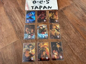 Demon Slayer The movie Infinity castle movie ticket card All set of 9 types JP - Picture 1 of 7