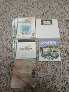 Final Fantasy Tactics Advance GBA Complete CIB - Tested Works & Saves - Picture 1 of 18