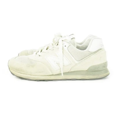 Hombres 8.5US New Balance Clásico 574 Tenis Corte Bajo Con Cordones Gamuza Gris Ml574Egw/ Foto 1 de 4