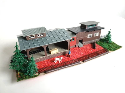 Vero - Diorama Sägewerk Tischlerei Figuren - H0 - Gebäude Häuser Haus --- CM 623 - Bild 1 von 4