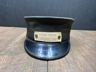 L&N Railroad Vintage Sombrero Conductor Negro, EE. UU. Ohio RUBYS UNIFORME GORRAS Foto 1 de 4