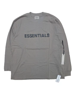 Essentials Fear Of God Hemd Herren Gr. XL Grau Stone Cement Langarm - Bild 1 von 15