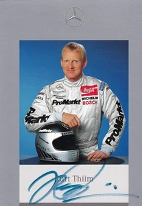 Kurt Thiim - Mercedes Benz Racing Driver Signed Photo - Picture 1 of 2